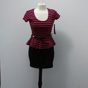 Nwt red and black dress!!
